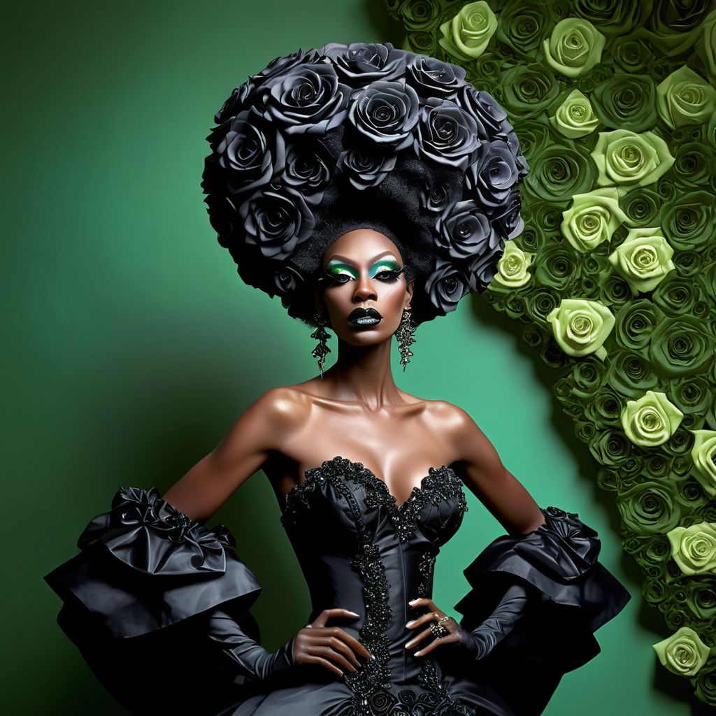 drag queen, nu masculino lgbt